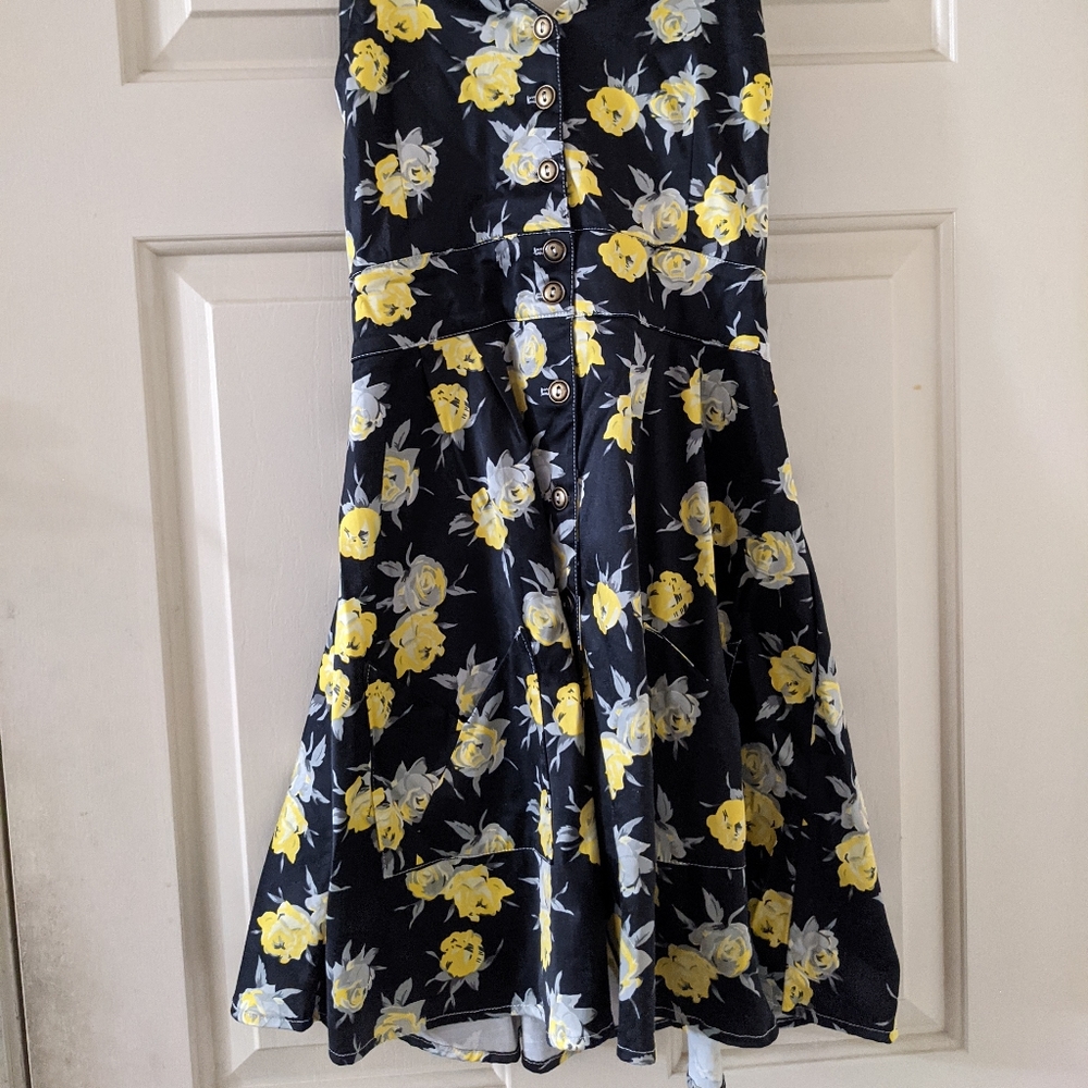 Field Day halter bedding dress